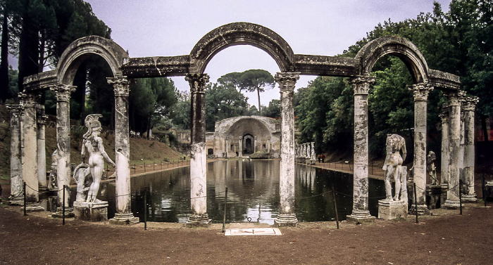 Hadriansvilla (Villa Adriana): Canopos (Euripus) Tivoli