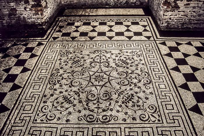 Hadriansvilla (Villa Adriana): Mosaik Tivoli