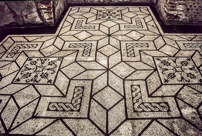 Hadriansvilla (Villa Adriana): Mosaik Tivoli