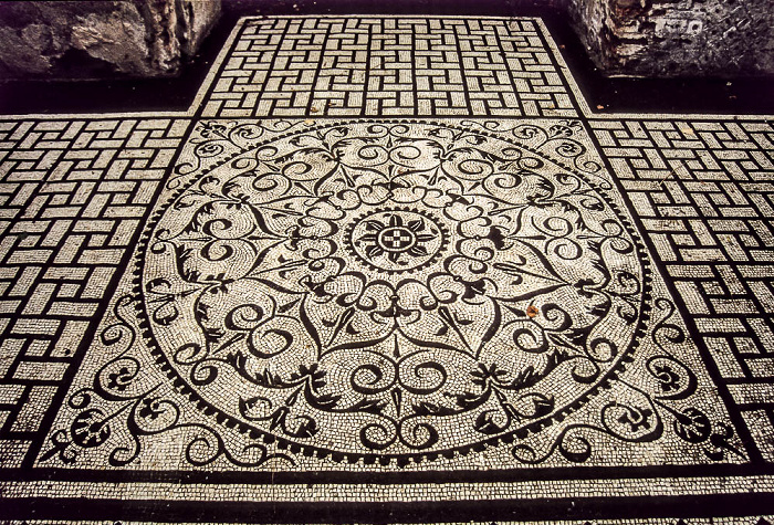 Tivoli Hadriansvilla (Villa Adriana): Mosaik