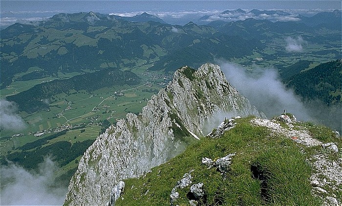 Gipfel der Pyramidenspitze Zahmer Kaiser