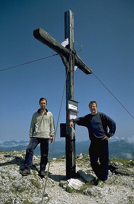 Gipfel der Pyramidenspitze: Jörg, Jürgen Zahmer Kaiser