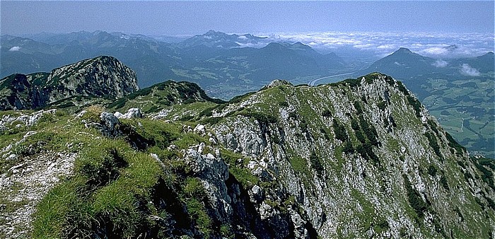 Zahmer Kaiser Gipfel der Pyramidenspitze