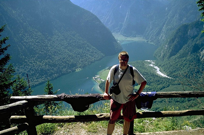 Königssee Jürgen auf der Archenkanzel