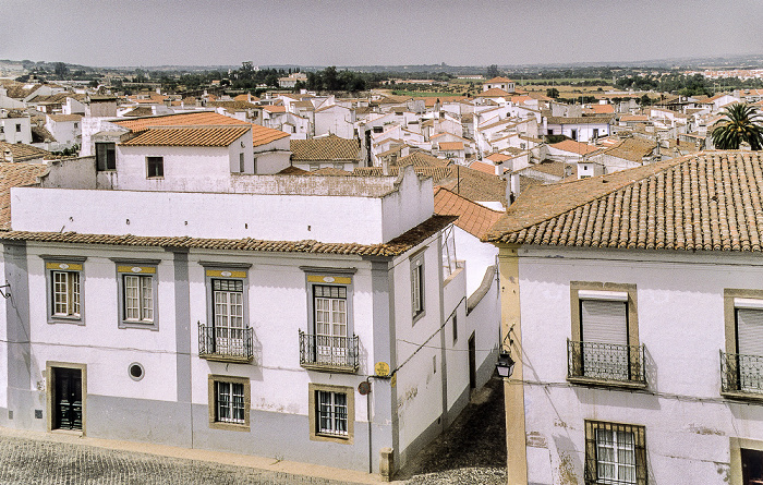 Blick von der Sé de Évora Évora