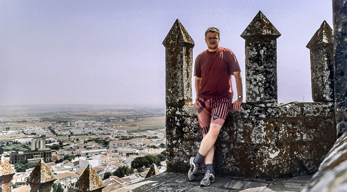 Jürgen auf dem Bergfried Beja