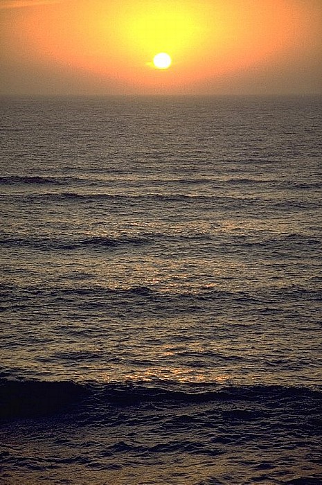São Pedro de Moel Sonnenuntergang am Atlantik