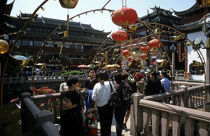 Chinesische Altstadt: Chénghuángmiào (Tempel des Schutzgottes der Stadt) Shanghai