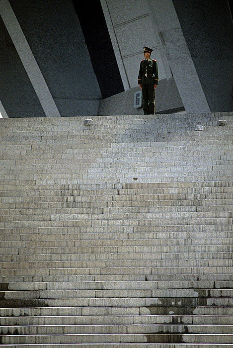Shanghai Stadion: Wachposten Shanghai