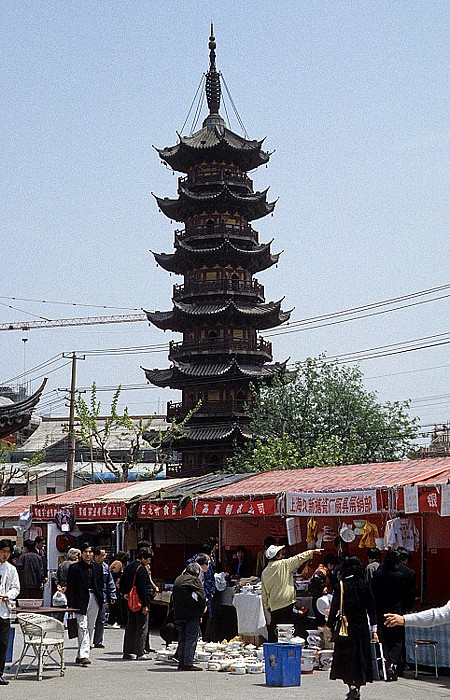 Shanghai Longhua-Pagode Longhua-Tempel