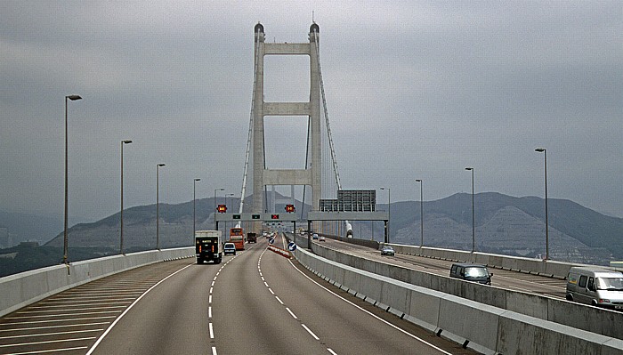 Hängebrücken zwischen Lantau und Tsing Yi Hongkong