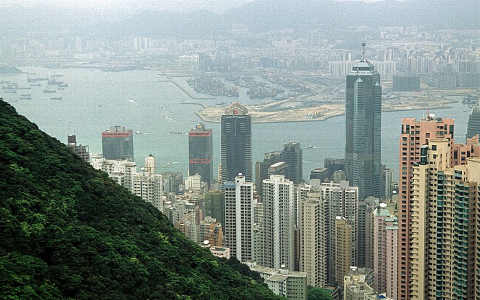 Blick vom Victoria Peak Tower Hongkong