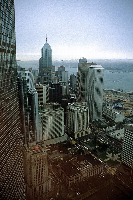 Blick aus der Bank of China Hongkong