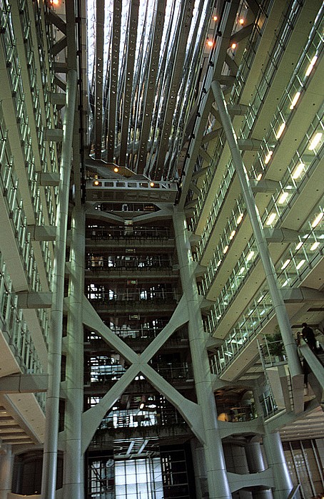 Hongkong Island: Das Innere der Hong Kong & Shanghai Banking Corporation Hongkong