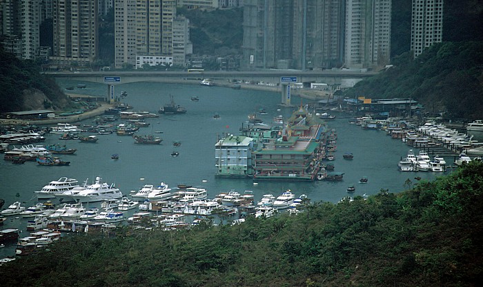 Hongkong Ocean Park: Aberdeen und die Schwimmenden Restaurants Aberdeen Marina Club Jumbo Floating Resturant