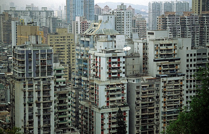 Blick von der Guia-Festung Macao