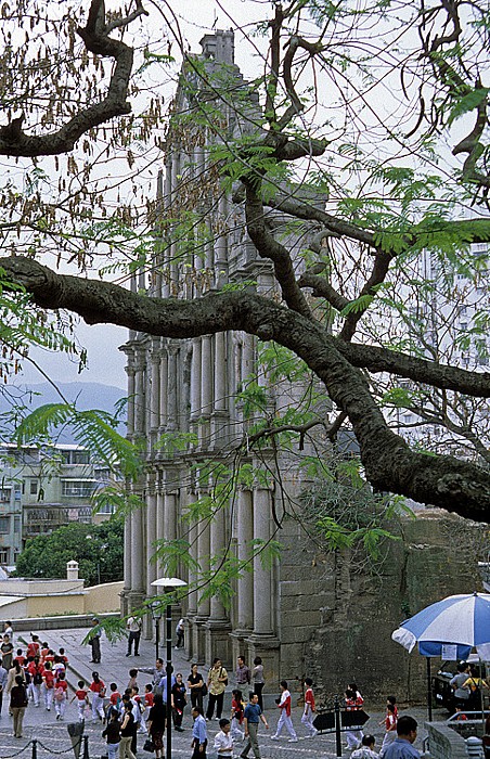 Fassade der ehm. St. Pauls-Kirche Macao