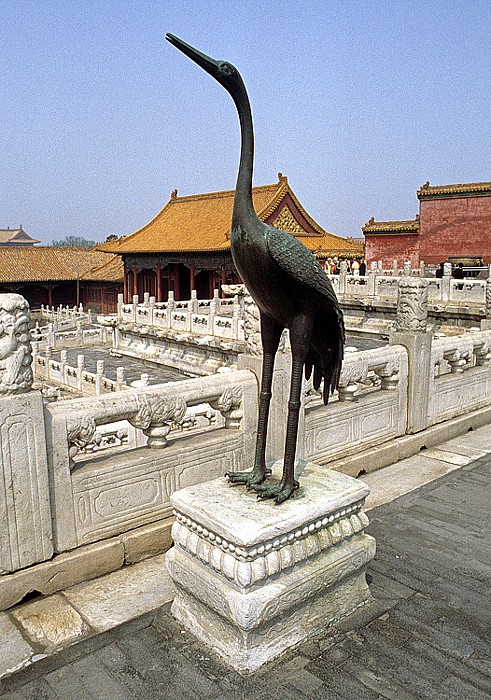 Peking Verbotene Stadt (Kaiserpalast): Terassen vor der Halle der Höchsten Harmonie