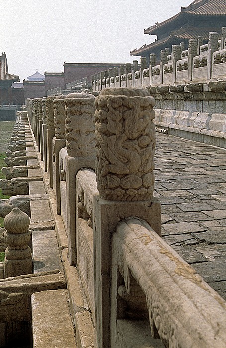 Verbotene Stadt (Kaiserpalast): Terassen vor der Halle der Höchsten Harmonie Peking