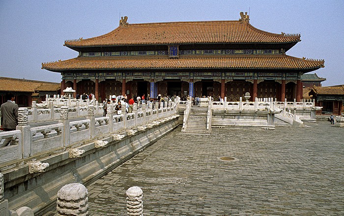 Verbotene Stadt (Kaiserpalast): Palast der Himmlischen Reinheit Peking