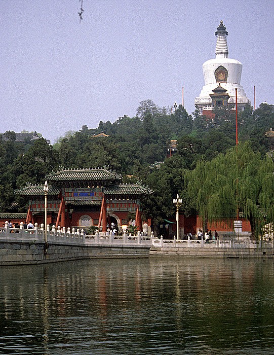 Peking Beihai-Park: Weiße Pagode