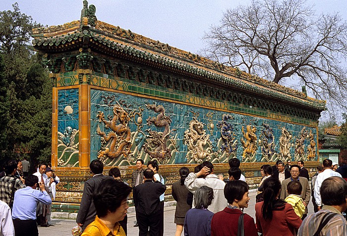 Peking Beihai-Park: Neun-Drachen-Wand