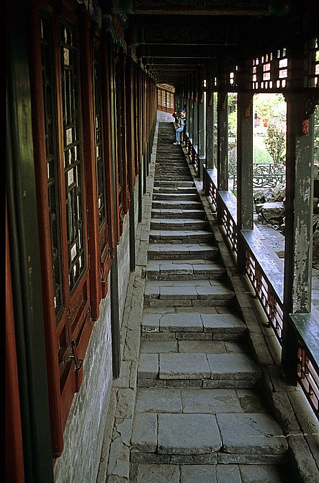 Beihai-Park: Wandelgang Peking