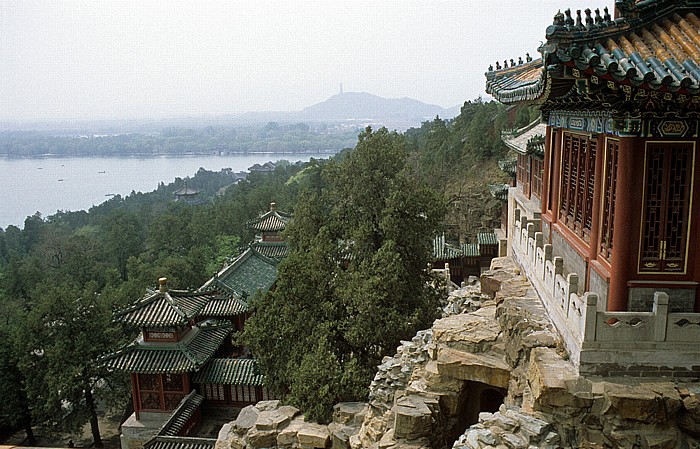 Peking Neuer Sommerpalast (Yíhéyuán): Berg der Langlebigkeit, Kunming-See (Neuer) Sommerpalast Kunming Hu
