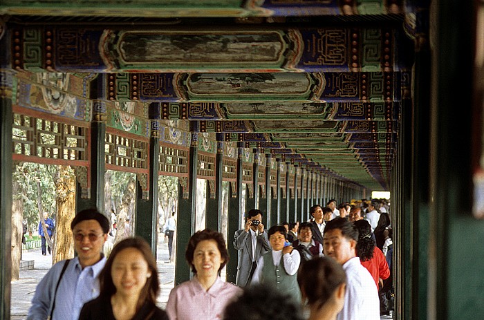 Peking Neuer Sommerpalast (Yíhéyuán): Wandelgang (Neuer) Sommerpalast