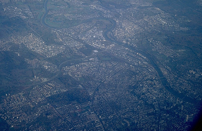 Frankfurt am Main Luftaufnahme