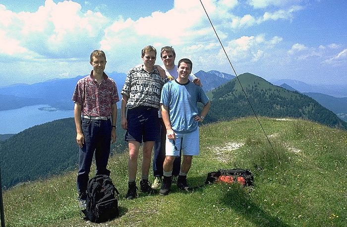 Jörg Ehmann, Michael Roland, Jürgen, Gerald Wurzer Hirschhörnlkopf