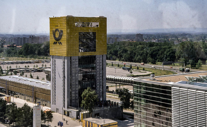 EXPO 2000: Blick aus der Seilbahn - Postbox Hannover