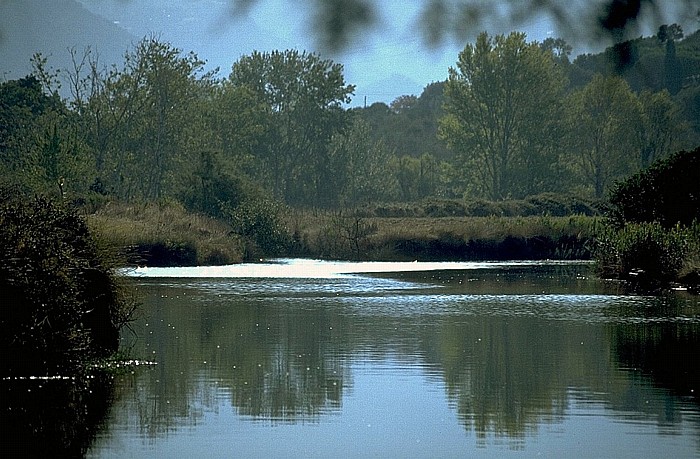 Saint-Florent Campingplatz: Fluss