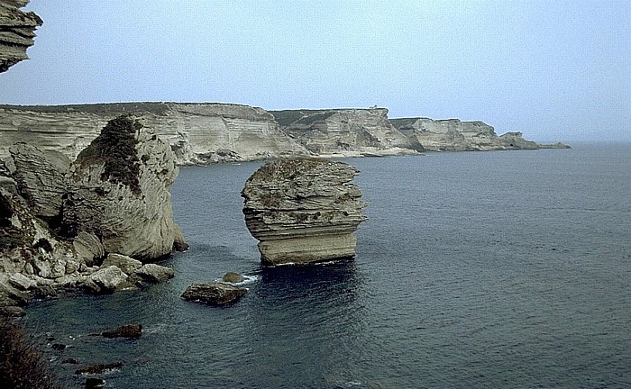 Bonifacio Capo Pertusato Grain de Sable Strand von Sotta Rocca