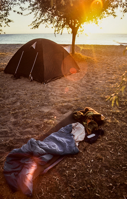 Camping Marina d'Aleria, Plage de Padulone, Tyrrhenisches Meer Aléria