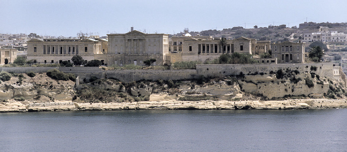 Grand Harbour (Il-Port il-Kbir), Kalkara mit der Villa Bighi Valletta