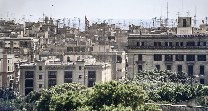 Blick von der Lascaris Battery Valletta