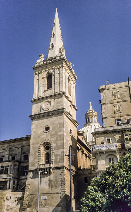 Marsamxetto Road (Triq Marsamxett): Saint Paul's Anglican Cathedral (Il-Katidral Anglikan ta' San Pawl) Valletta
