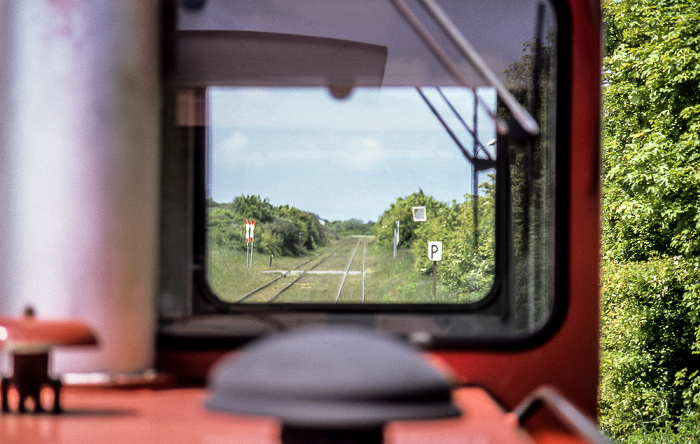 Borkumer Kleinbahn Hafen - Bahnhof Borkum