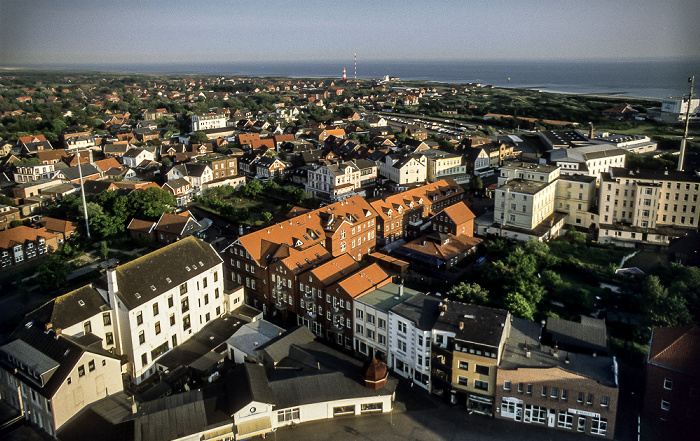 Borkum Blick vom Leuchtturm