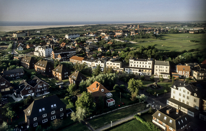 Borkum Blick vom Leuchtturm