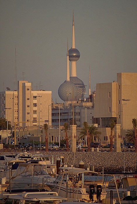 Kuwait-Stadt Jachthafen Kuwait Towers
