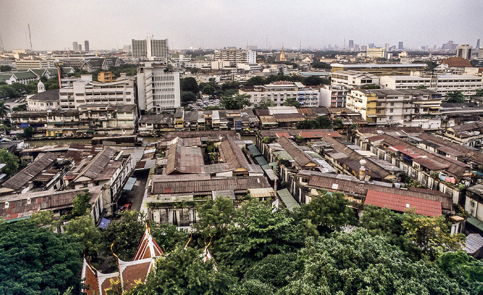 Blick vom Golden Mount: Bangkok