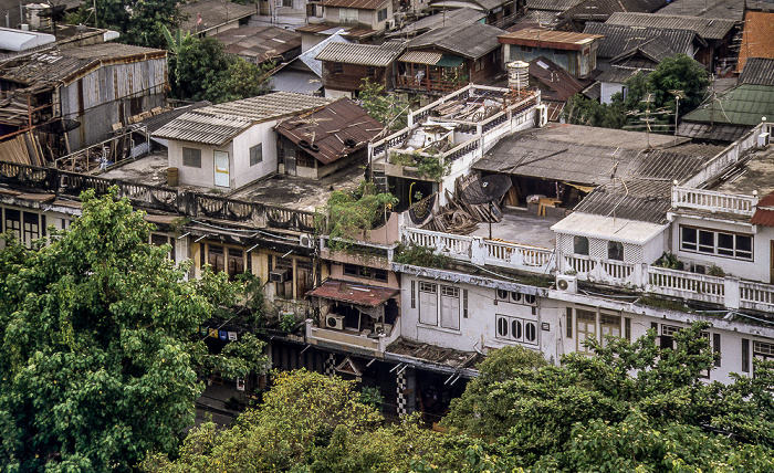 Blick vom Golden Mount: Bangkok