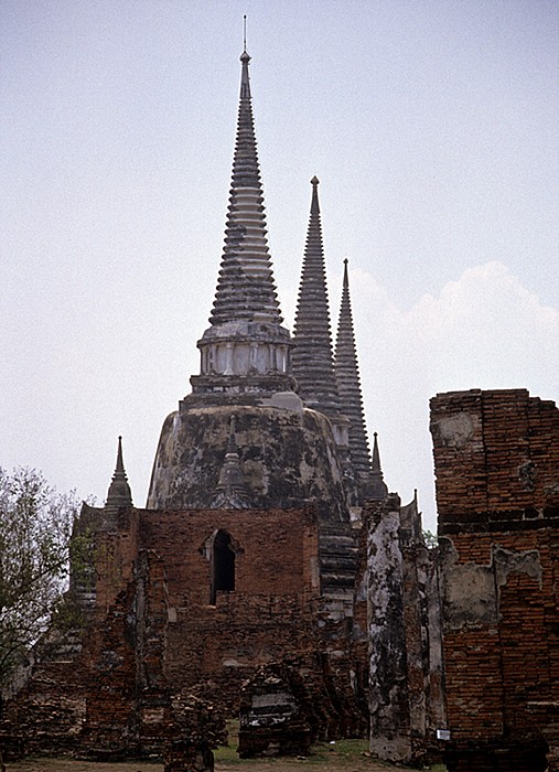 Ayutthaya Historical Park: Wat Phra Sri Sanphet Königlicher Palast