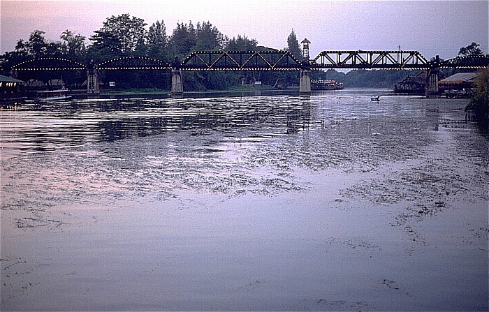 Kanchanaburi Kwai-Brücke