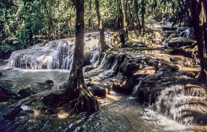 Patad-Wasserfälle Kanchanaburi