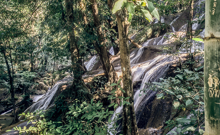Patad-Wasserfälle Kanchanaburi