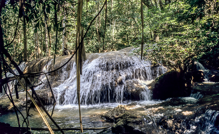 Patad-Wasserfälle Kanchanaburi