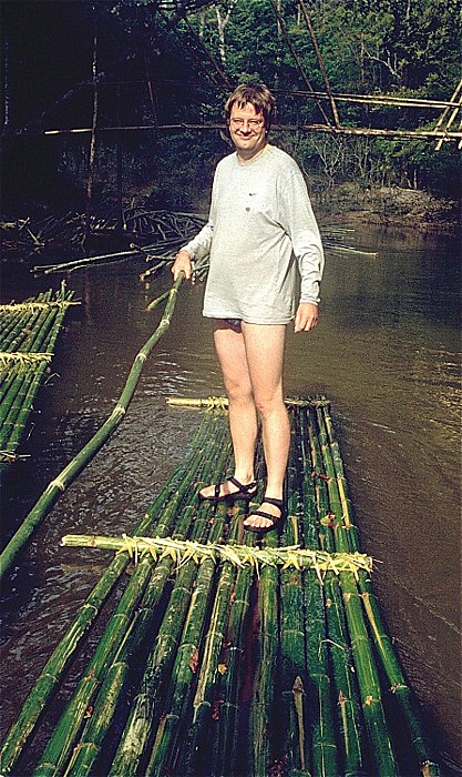 Bambus-Floßfahrt Doi Inthanon-Nationalpark